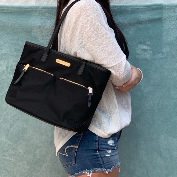 Michael Kors Handbags - NWT Michael Kors black nylon bag